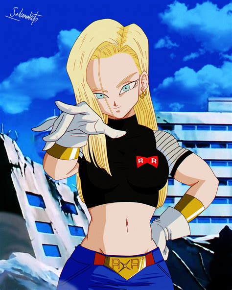 naked android 18|Character : android 18